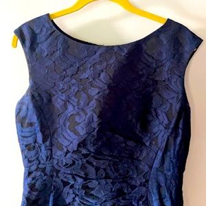 Lauren by Ralph Lauren navy sheath dress - size 10